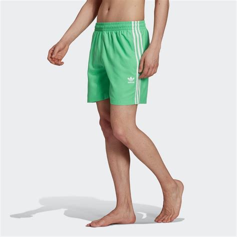 adidas herren shorts blau pink streifen|adidas adicolor 3.